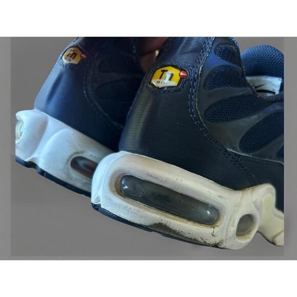 Nike Air Max Plus Obsidian Yellow Running Shoes 655020-420 Womens Sz 9 - Picture 9 of 10